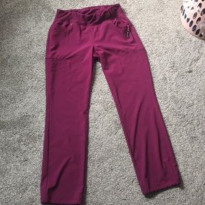 Maroon Scrub Pants